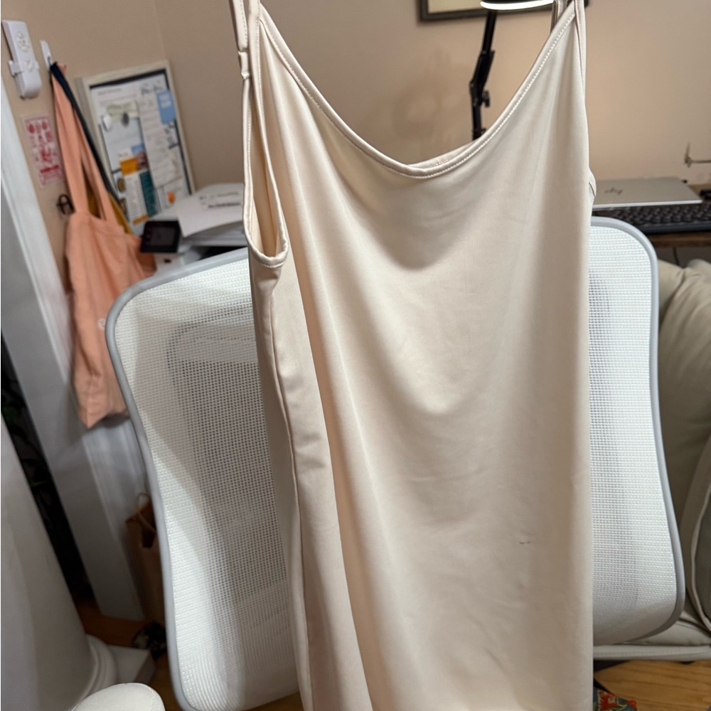 Banana Republic Cream Slip Dress